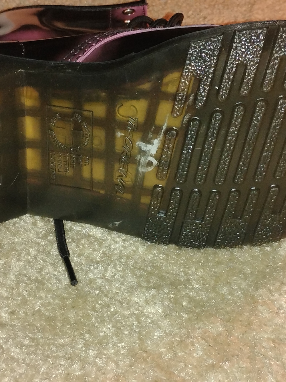 Dr. Marten's Arcadia Rub Off Leather Boots